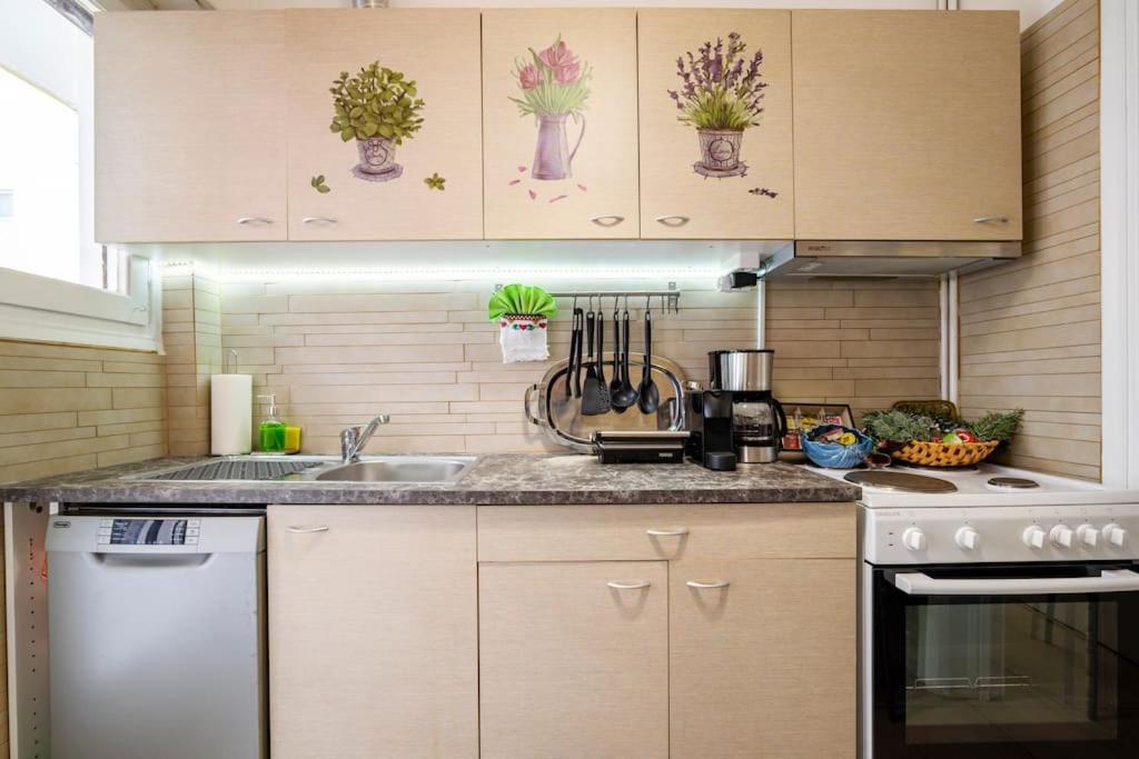 Athens Paradise Cozy 53 Sqm Apartament Near To Metro Ngoại thất bức ảnh