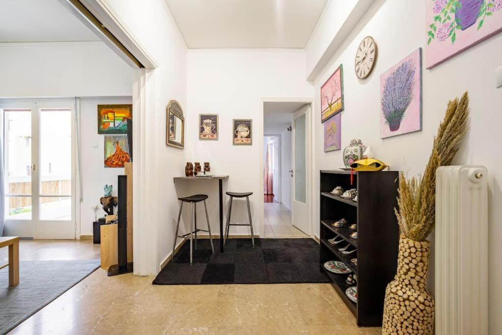 Athens Paradise Cozy 53 Sqm Apartament Near To Metro Ngoại thất bức ảnh