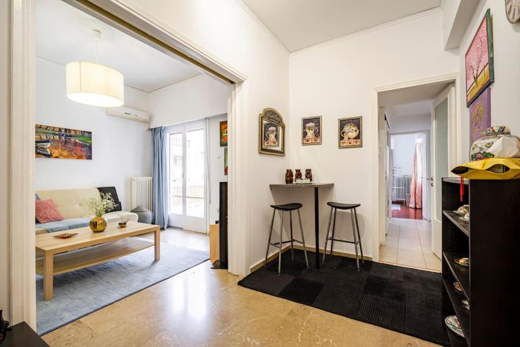 Athens Paradise Cozy 53 Sqm Apartament Near To Metro Ngoại thất bức ảnh