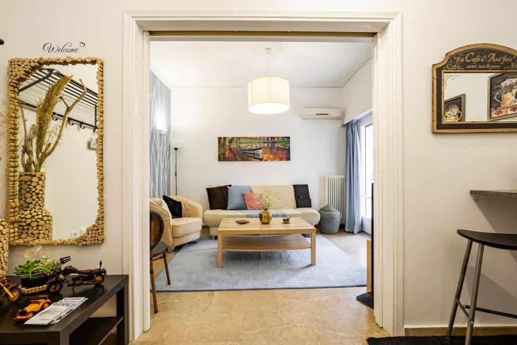 Athens Paradise Cozy 53 Sqm Apartament Near To Metro Ngoại thất bức ảnh